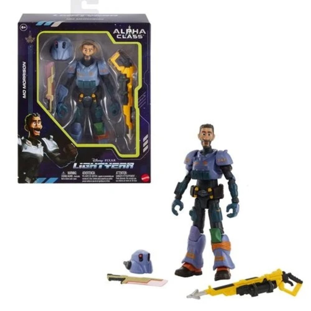 NEW! Disney Pixar Lightyear Alpha Class Mo Morrison Action Figure
